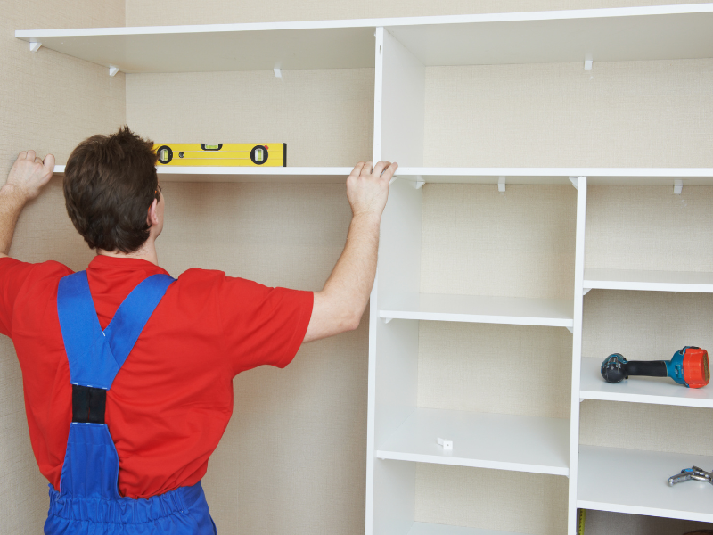 Thiết kế tủ quần áo âm tường